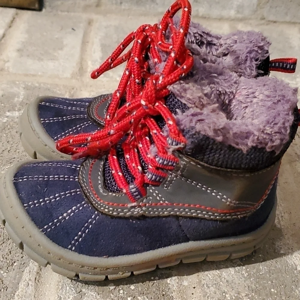 OshKosh Bgosh Boots Toddler Size 5 Marley 2 faux fur Winter Boot